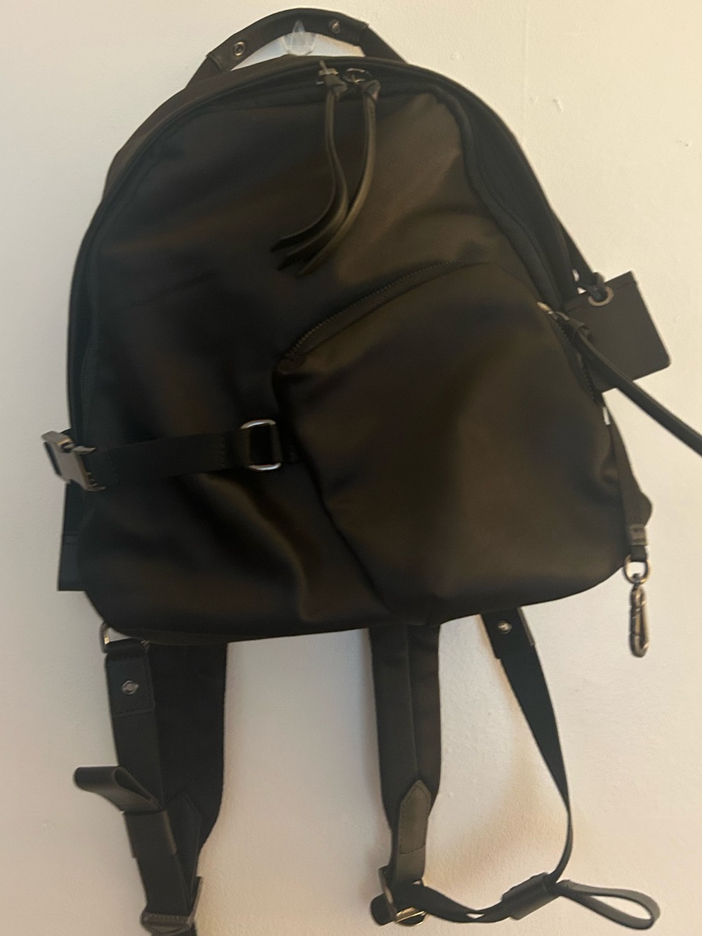 Tumi Black Women's Backpack with Front Pocket